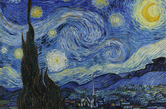 starry night van gogh