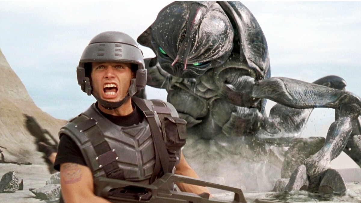 starship troopers filem kultus sains fiksyen gred b