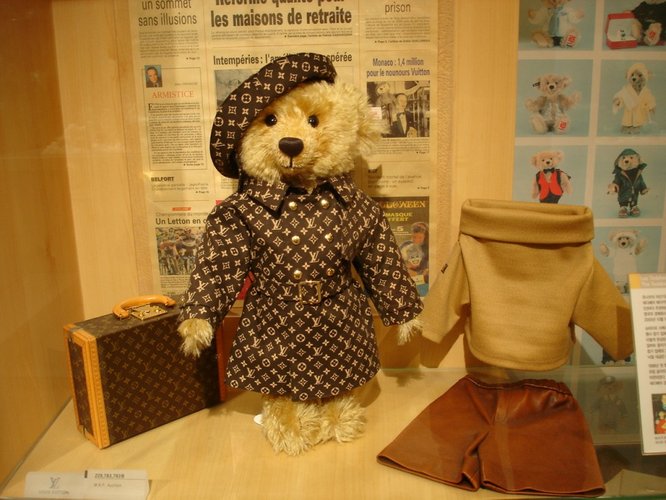 steiff louis vuitton teddy bear