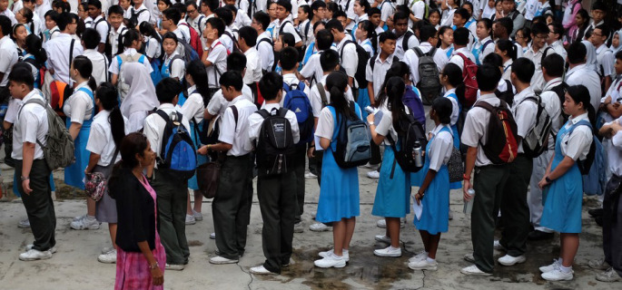 suasana di sekolah