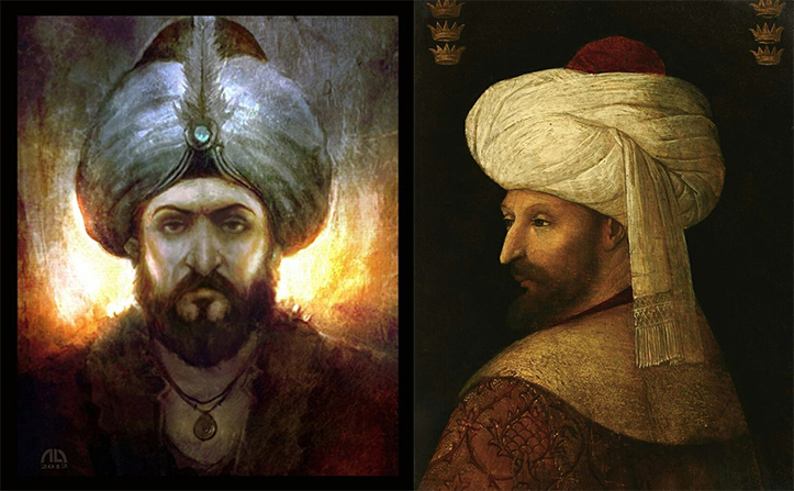 sultan mehmed pemimpin empayar turki uthmaniyah mehmed the conquerer