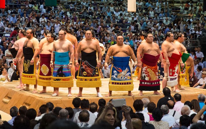 sumo seni mempertahankan diri jepun