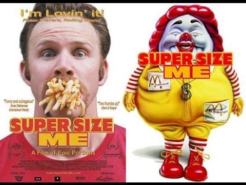 super size me filem kos rendah untung berlipat kali ganda