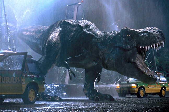 t rex jurassic park