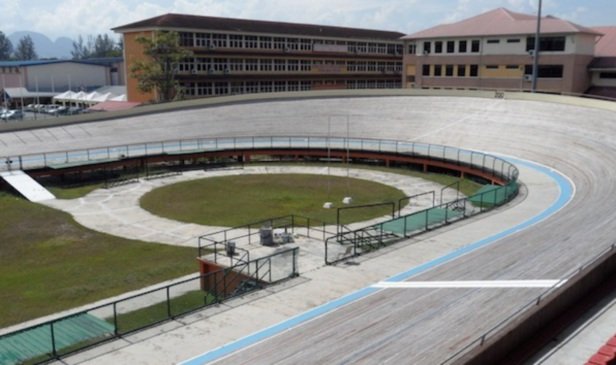 tahap kecuraman velodrom