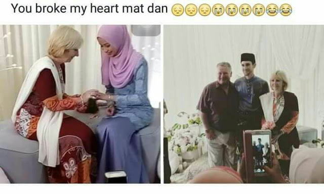 tahniah mat dan dah selamat bertunang