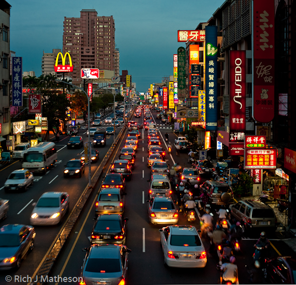 tainan trafik sesak paling teruk dalam dunia