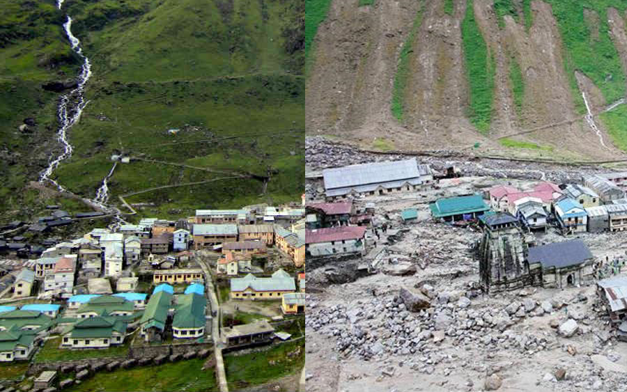 tanah runtuh kedarnath india 2013