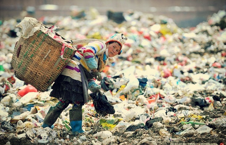 tapak pelupusan sampah china