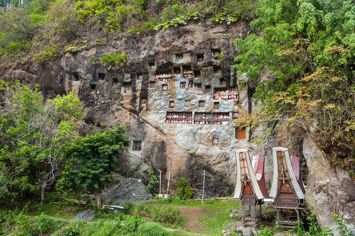 tapak pengebumian toraja