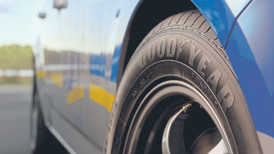 tayar goodyear sejarah jenama