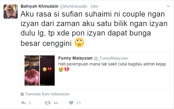 teman sebilik bekas kekasih sufian suhaimi dedah kisah percintaan 2