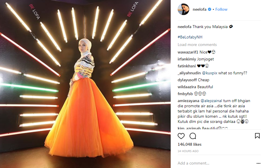 terima kasih malaysia neelofa tidak gentar 2