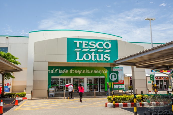 tesco lotus di thailand