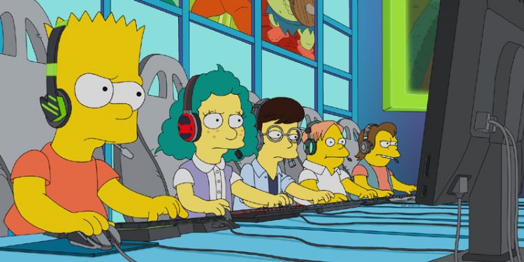 the simpsons esport