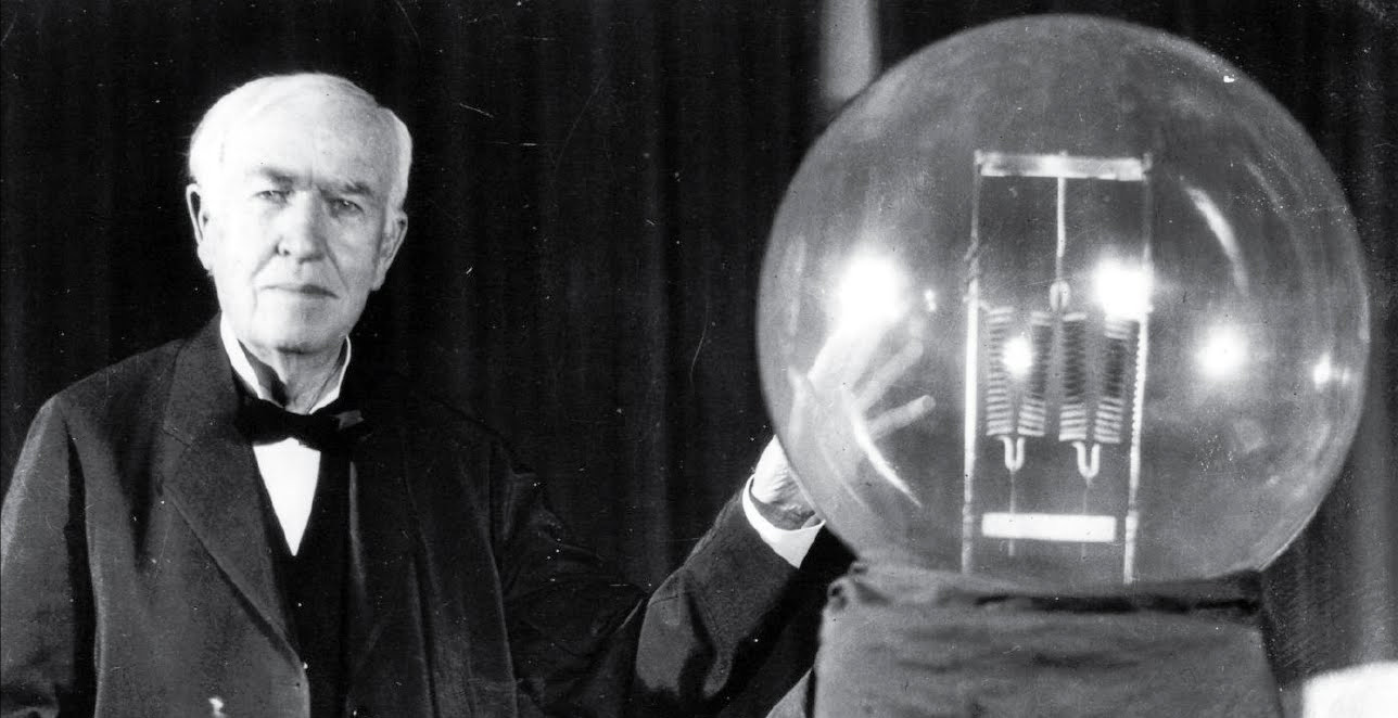 thomas alva edison dan mentol versinya