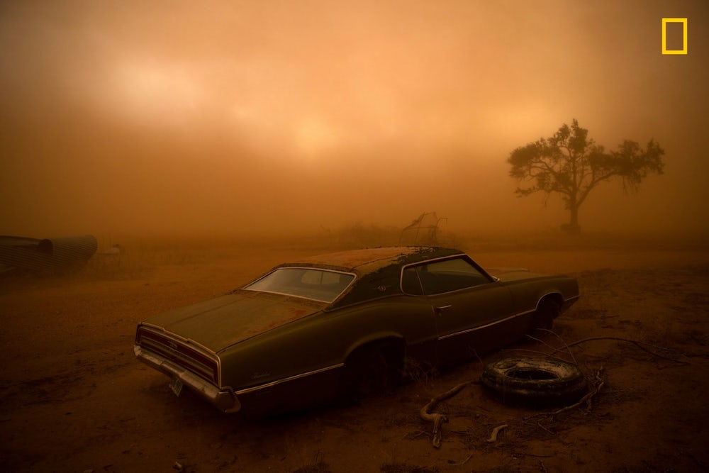 thunderbird in the dust