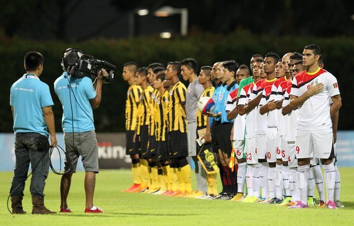 timor leste rasuah lawan malaysia sukan sea