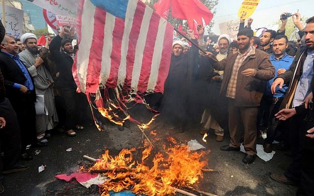 tindak balas rakyat iran