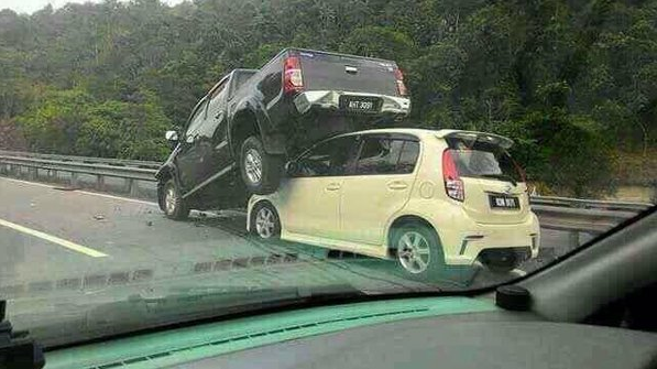 tips menangani kes kereta kena sondol dari belakang