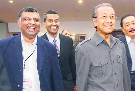 tony fernandes bersama tun mahathir 502