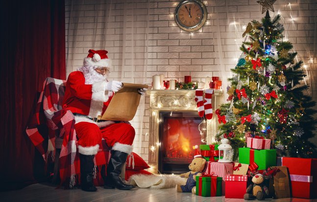 tradisi hadiah krismas santa claus