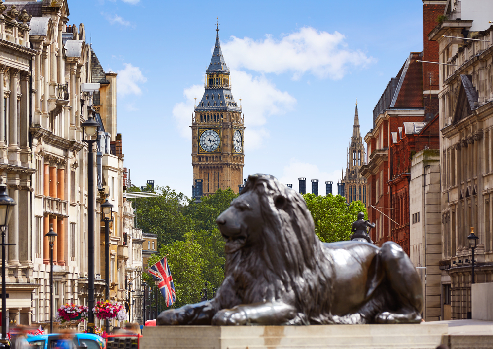 trafalgar square london