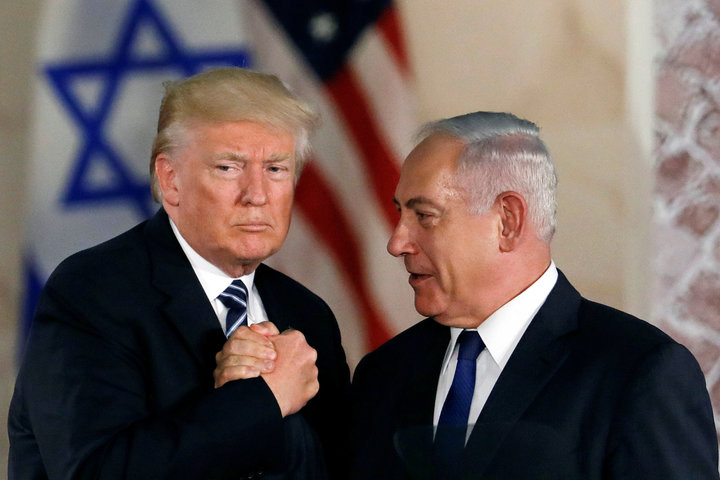 trump dan netanyahu kawan rapat