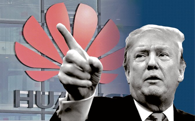 trump vs huawei