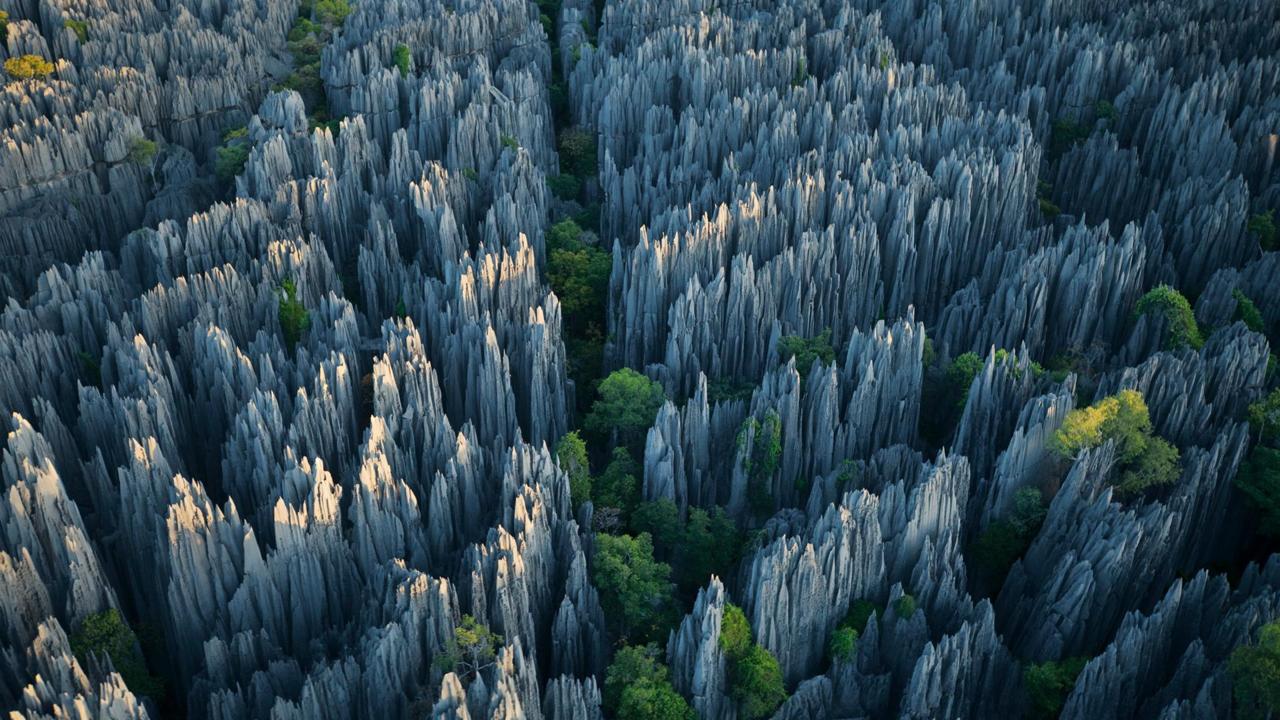 tsingy de bemaraha madagascar tempat alien