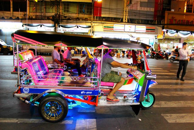 tuk tuk di thailand