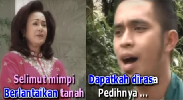 tular nyanyi dengan rosmah mansor ini jawapan mawi 2