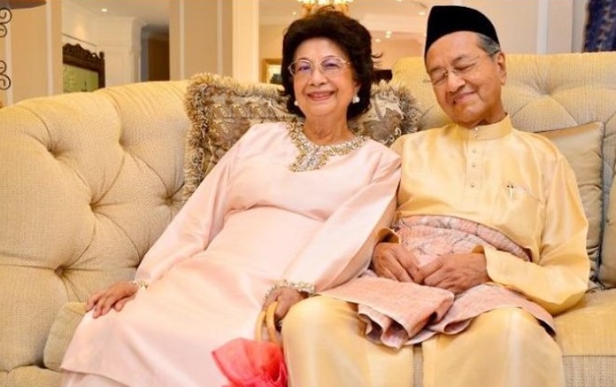 tun dr mahathir dan isteri tun dr siti hasmah