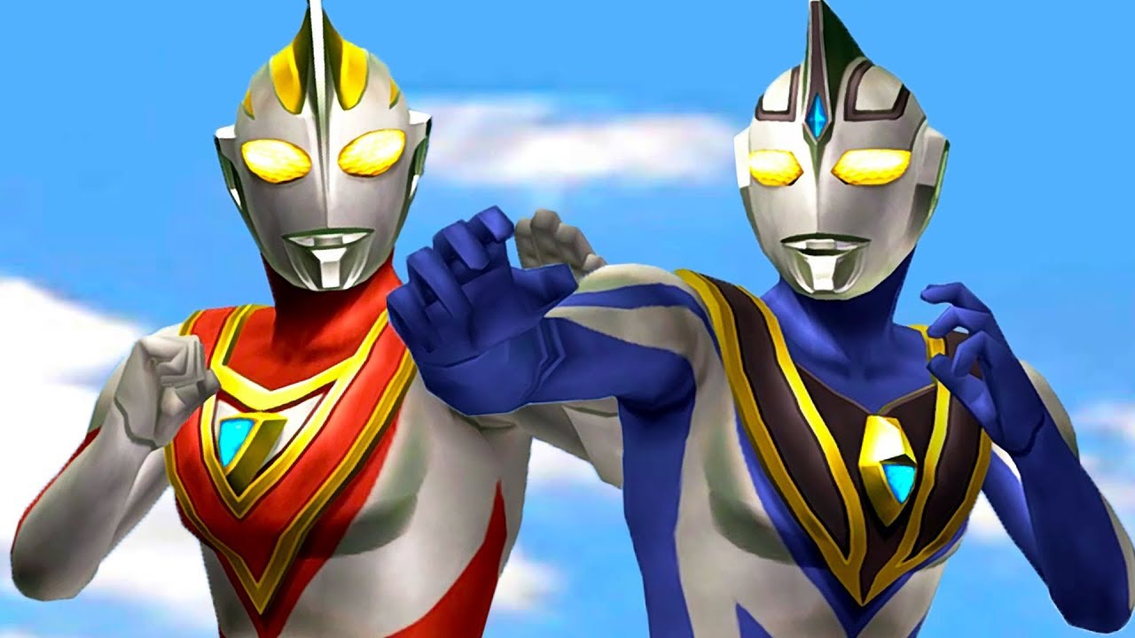 ultraman gaia dan agul 72