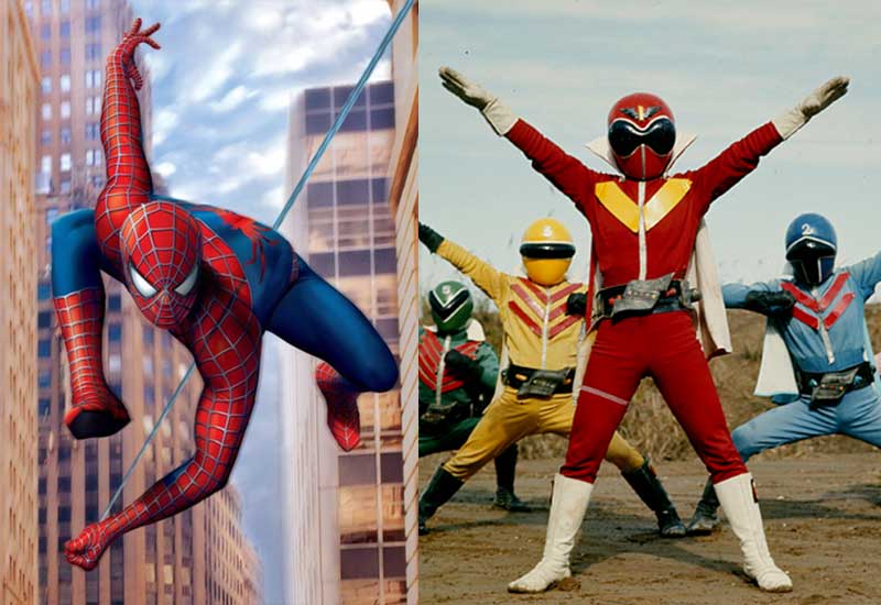 ultraman spiderman logik luar kotak 598