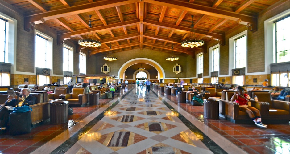 union station los angeles stesen kereta api paling cantik di dunia