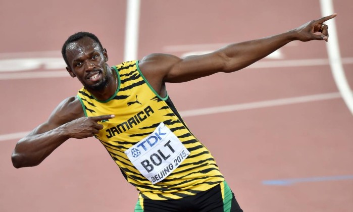 usain bolt raja pecut dunia