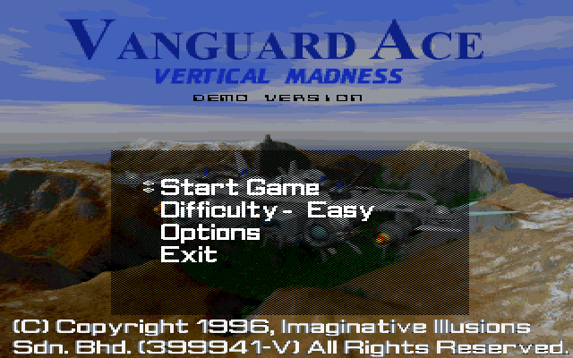 vanguard ace vertical madness dos