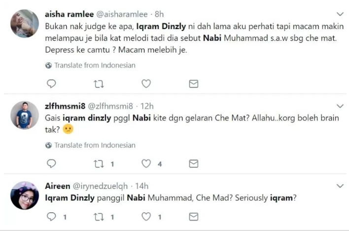 video iqram dinzly gelar nabi muhammad s a w sebagai che mat dihentam teruk 3