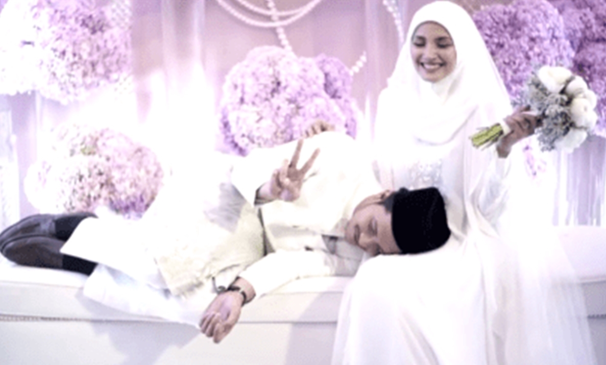 video majlis nikah fattah fazura