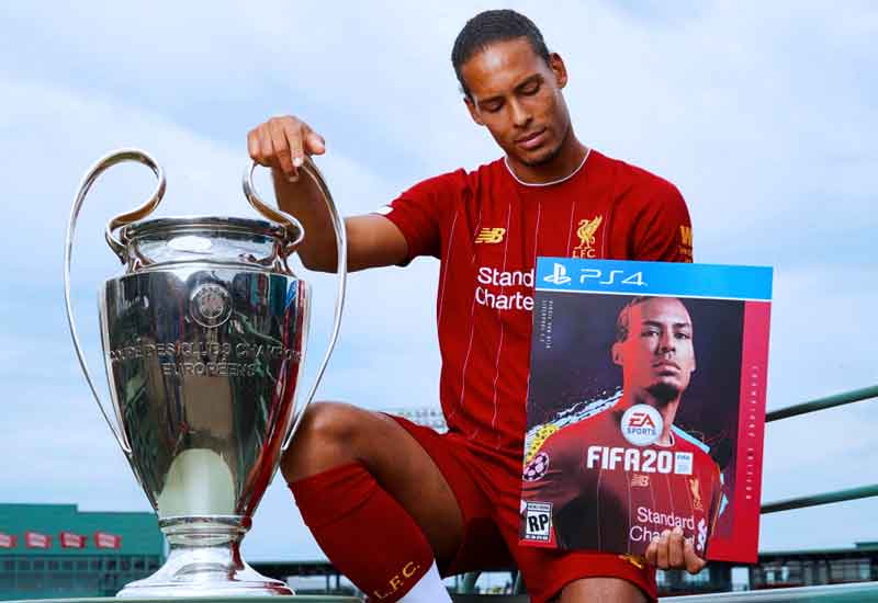 virgil van dyke liverpool fifa cover