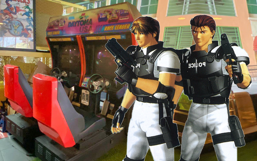 virtua cop daytona racing sega arcade