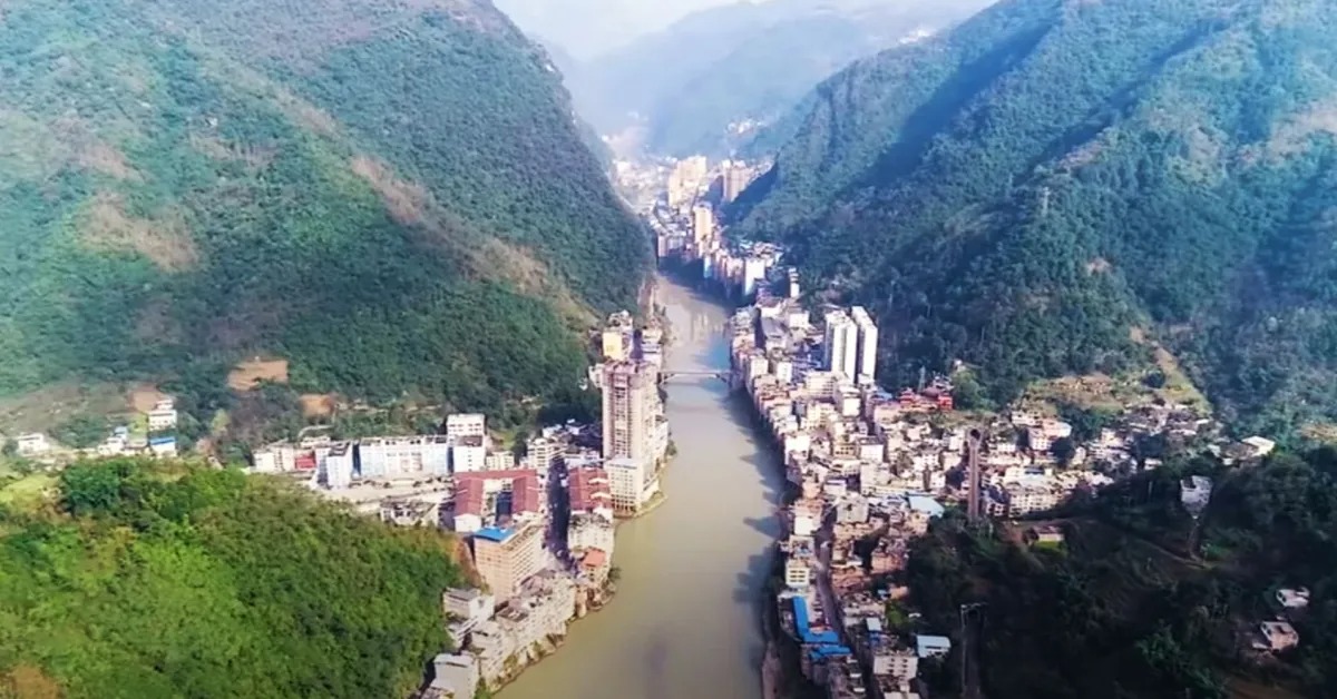 visual dron bandar yanjin china