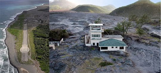 w h bramble airport di montserrat british overseas territory