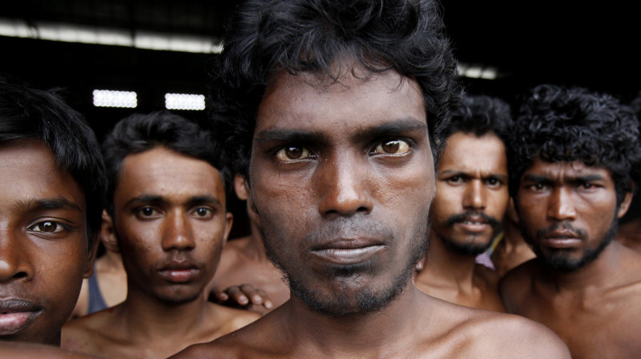 wajah lelaki rohingya myanmar