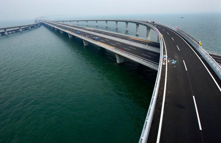 weinan weihe grand bridge