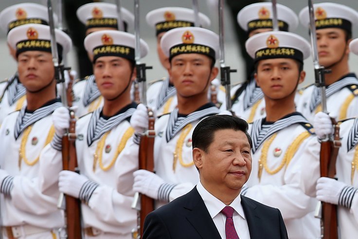 xi jinping berarak tentera kuasa baru