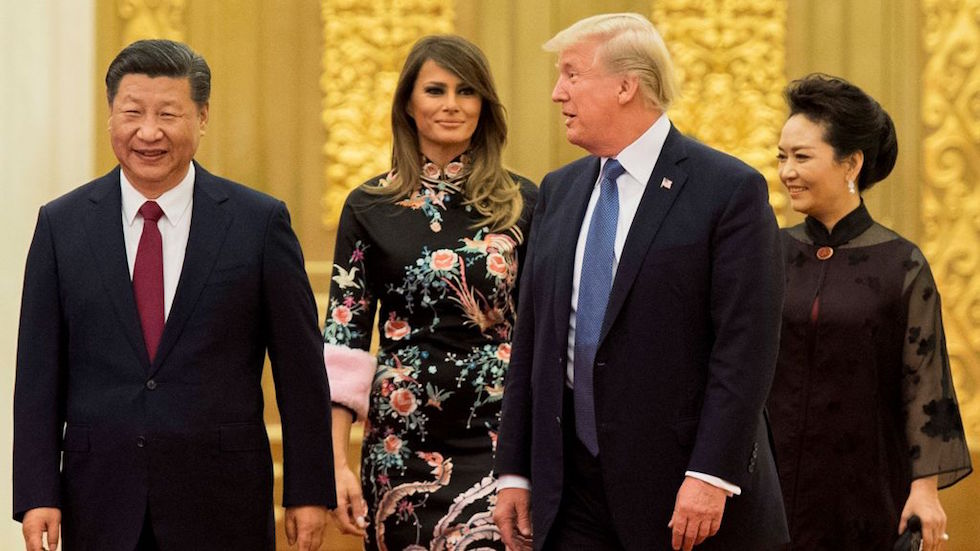 xi jinping dan donald trump