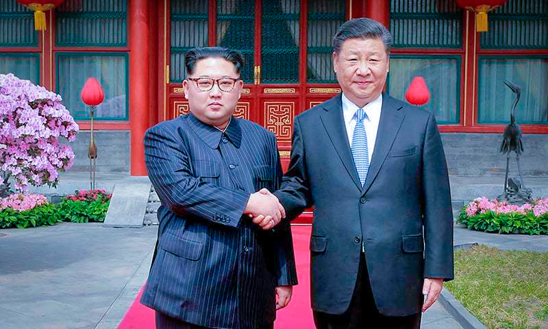 xi jinping kim jong un kerjasama