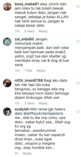 yang kutuk tu ada tak jam rolex soalan sentap datuk aliff syukri ketika bercuti 3